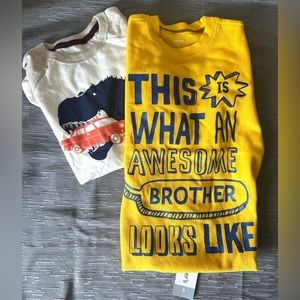 Carter’s Long Sleeve Graphic Boy’s Shirts